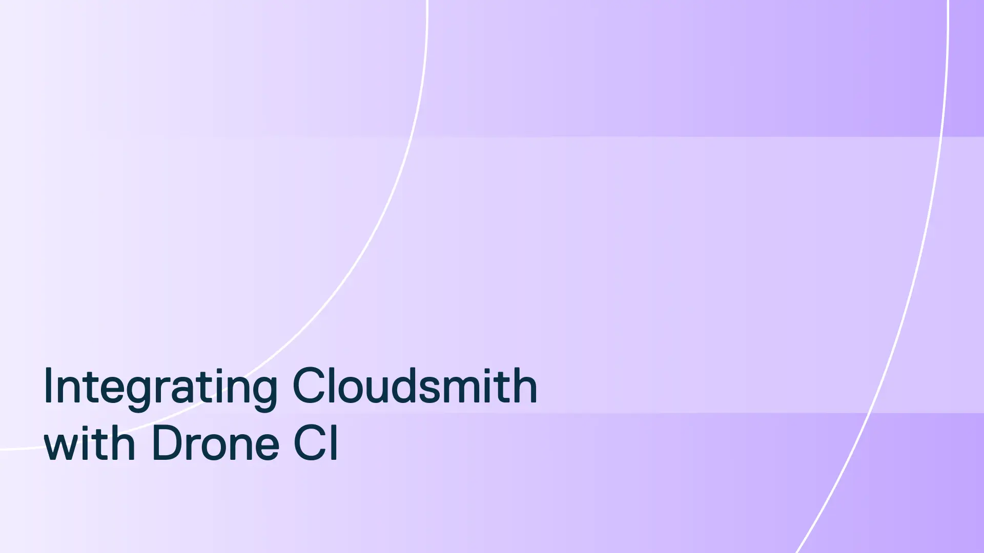 Using Drone CI to push packages to Cloudsmith